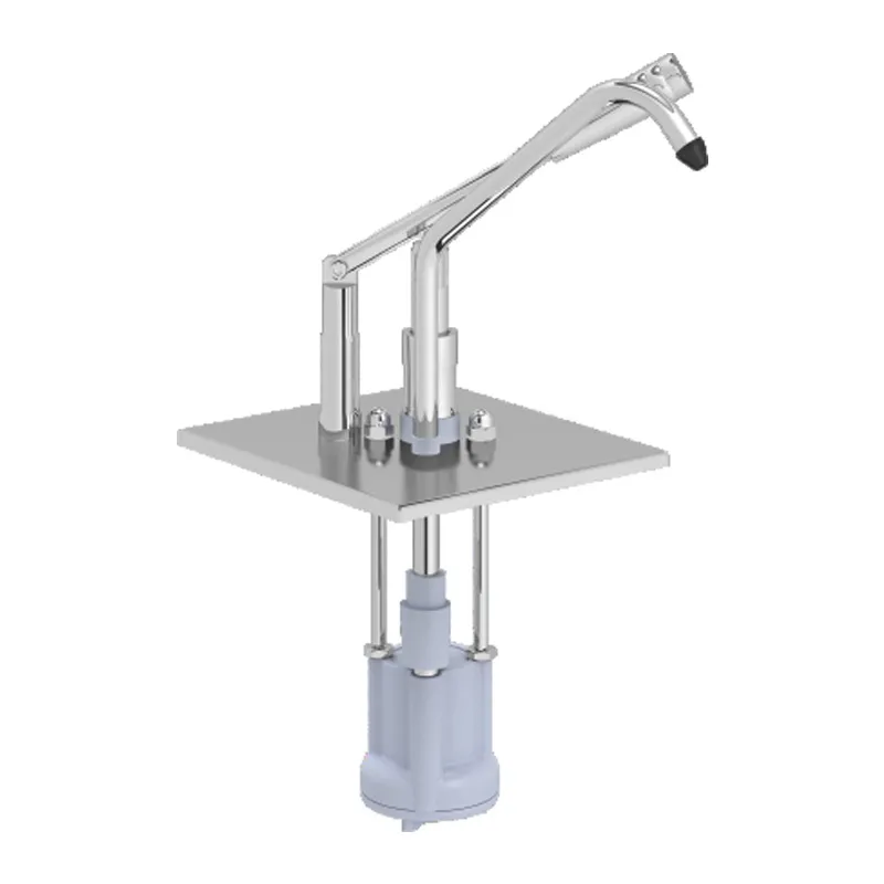 Kalando KD-0216-150-A Kollu Paslanmaz Çelik Sos Pompa Ünitesi, GN 1/6