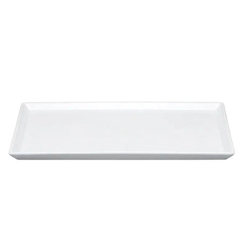 Zicco K-2045 Melamin Teşhir Tabağı, 25x35 cm, Beyaz