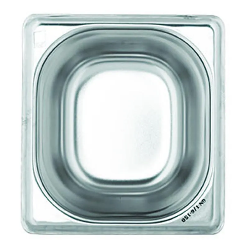 Kapp GN 1/6-65 mm Paslanmaz Çelik Standart Gastronorm Küvet