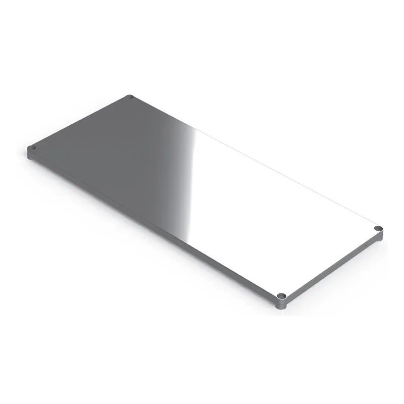Portashelf Paslanmaz Çelik Düz Raf, 107x46 cm