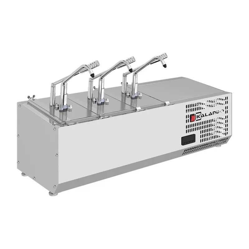 Kalando 540102 GN 1/4 3'lü Soğutmalı Sos Pompası