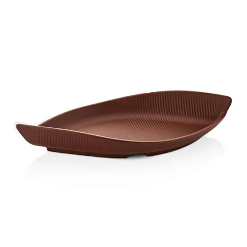Külsan Thermoset Tabak, Gondol Model, 35.6x15.8 cm, Kahverengi