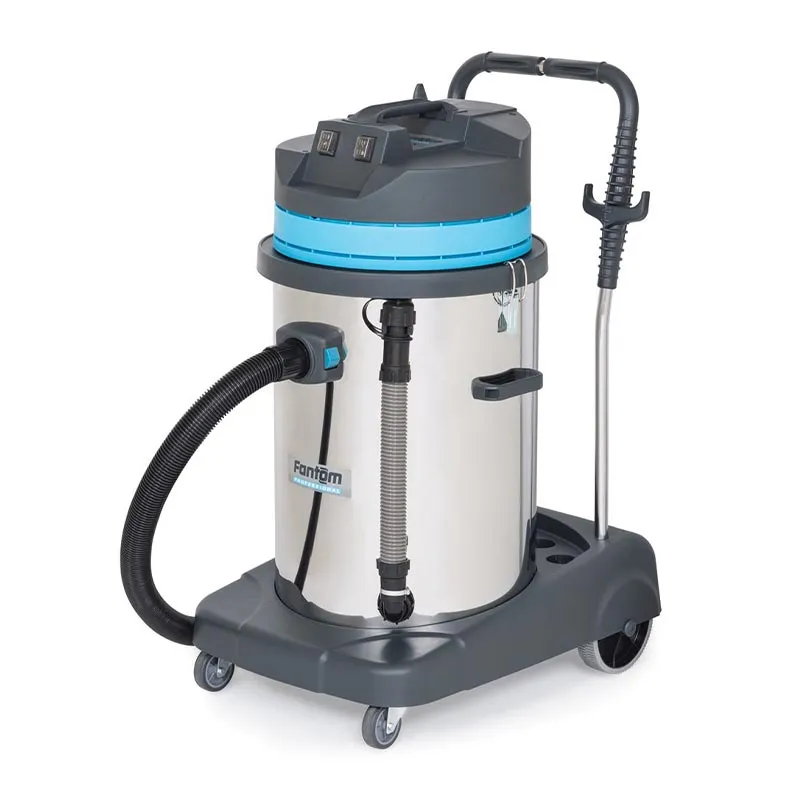Fantom Promax 800M2 Islak ve Kuru Çelik Gövdeli Profesyonel Elektrikli Süpürge, 80 L