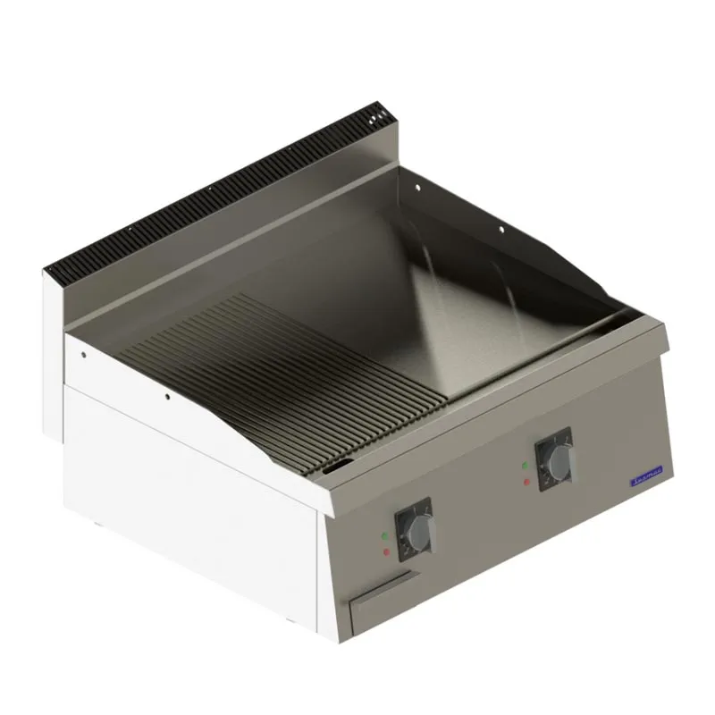 Seamac 700 Seri SEI870NK Nervürlü Krom Izgara, 80x70x30 cm, Elektrikli