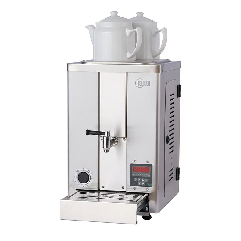 Çayista QQSE2I QerQüQ Çay Makinesi, 2 Demlikli, 13 L, Elektrikli, Inox