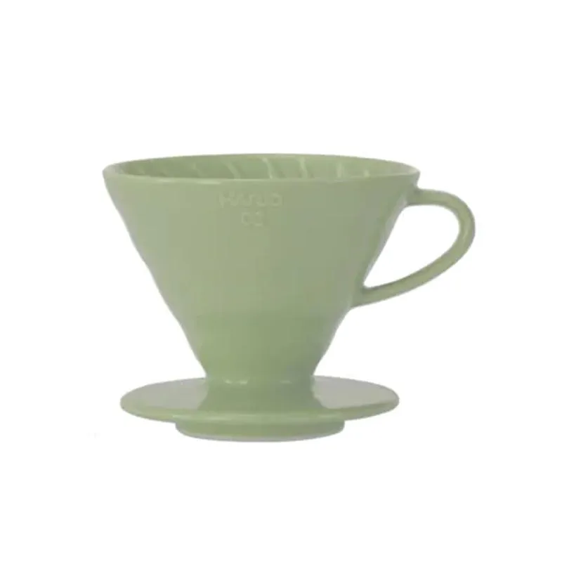 Hario VDC-02-SG V60 02 Seramik Dripper, Yeşil