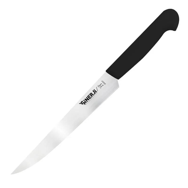 Sinerji Passion Plastik Saplı Büyük Peynir Bıçağı, 18 cm, Siyah