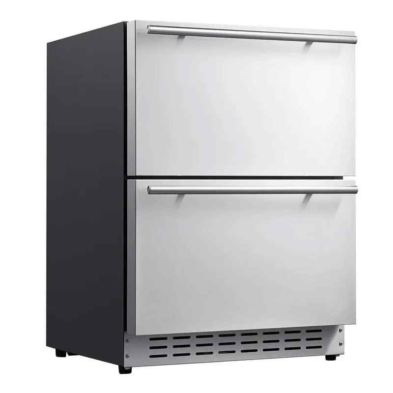 Berfmann BUR113-DS Tezgah Altı 2 Çekmeceli Derin Dondurucu, 113 L, 60.5x62x82.5 cm