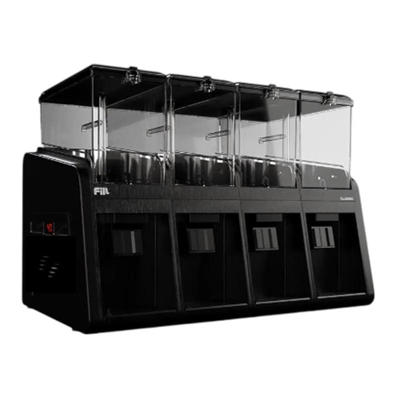 Fill Classic C4-S1 Fıskiyeli Soğuk İçecek Dispenseri, 4x19 L, Siyah