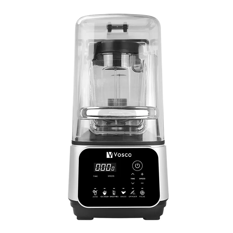 Vosco VHS-608C Dijital Gürültü Önleyici Bar Blender, 2 L, 1600 W, Gri