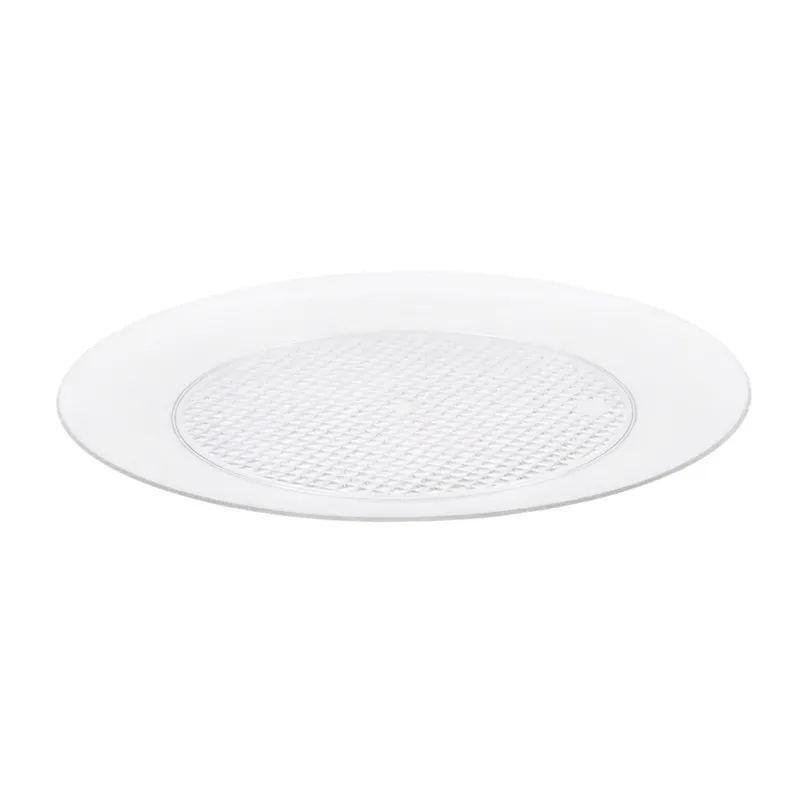 Zicco ZCP-171 Polikarbon Yuvarlak Teşhir Tepsisi, 38 cm, Şeffaf