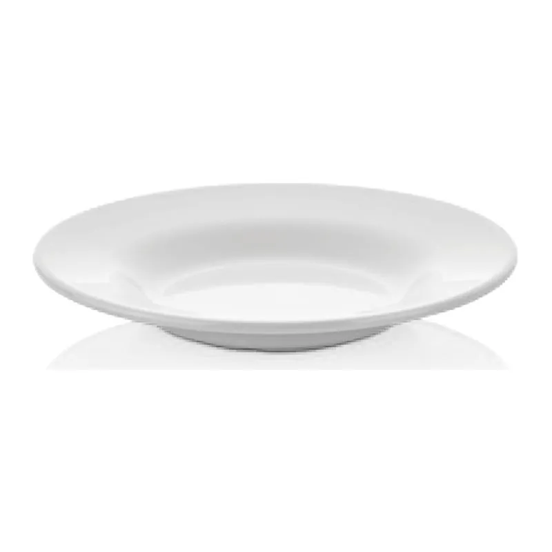 Empero Kırılmaz Çukur Yemek Tabağı, 21 cm, Beyaz