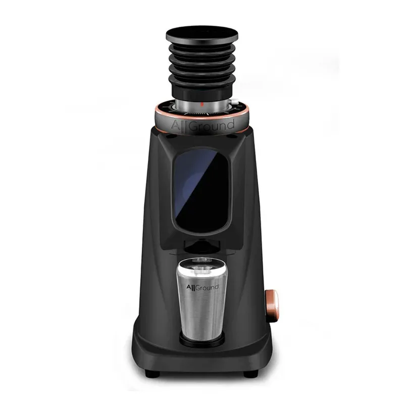 Fiorenzato AllGround Probrew On Demand Kahve Değirmeni, 64 mm, Black & Rose Gold