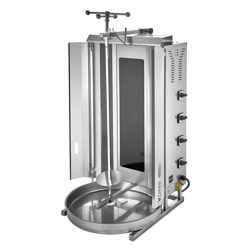 Remta SD16 Motorsuz Döner Ocağı, 4 Radyanlı, Elekrikli