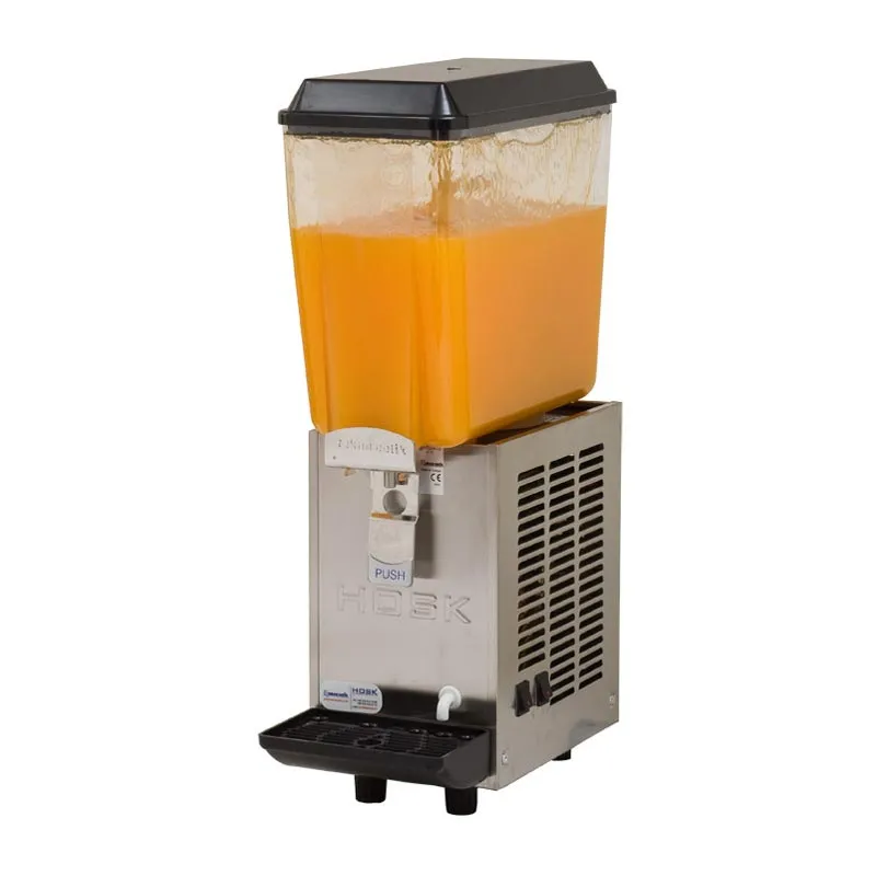 Hosk Limonata Şerbet Makinesi, Tekli, 20 L, Inox
