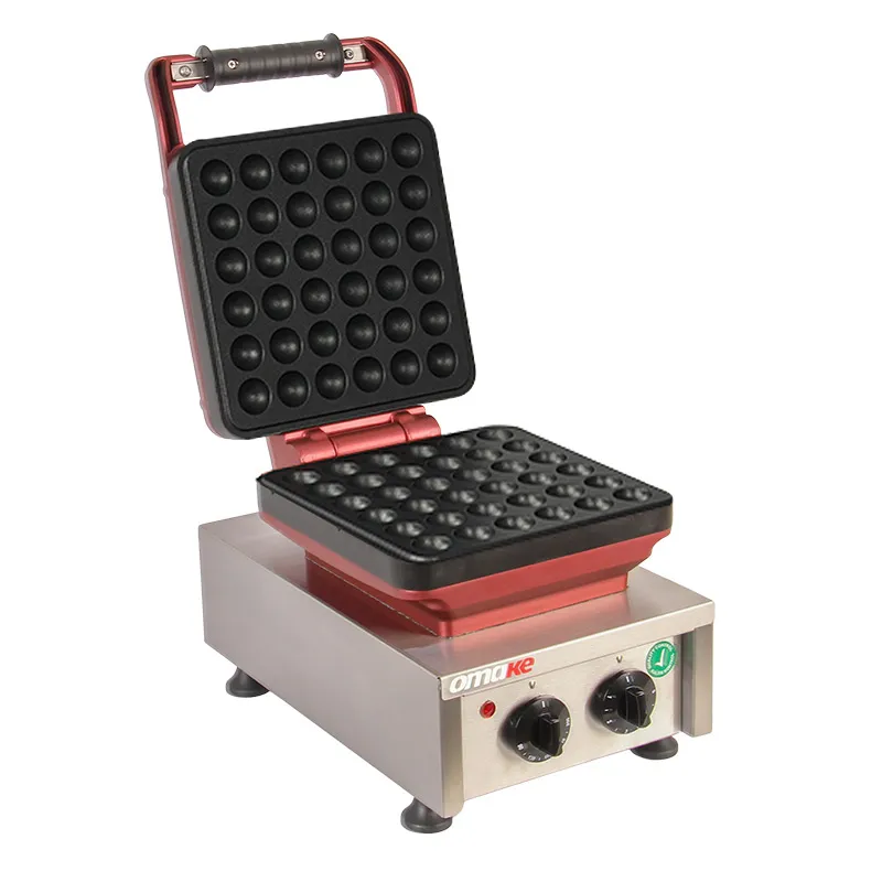 Omake WFL21.E12 Z5F Zamanlayıcılı Bubble Tekli Waffle Makinesi, Elektrikli