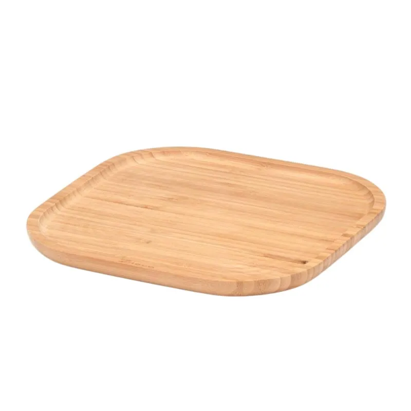 Zicco AL-30 Bambu Teşhir Tabağı, 25x25 cm