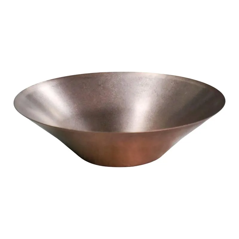 Biradlı Groovy GRV-R241027 Açık Büfe Retro Sunum Tabağı, 28x9.5 cm, Bakır