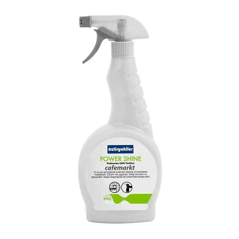 Öztiryakiler Power Shine Paslanmaz Çelik Parlatıcısı, 0.75 L