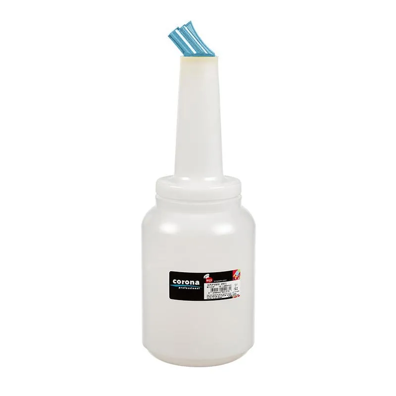 Bora Plastik Sos ve Kokteyl Şurup Dökücü, 2000 cc, Mavi