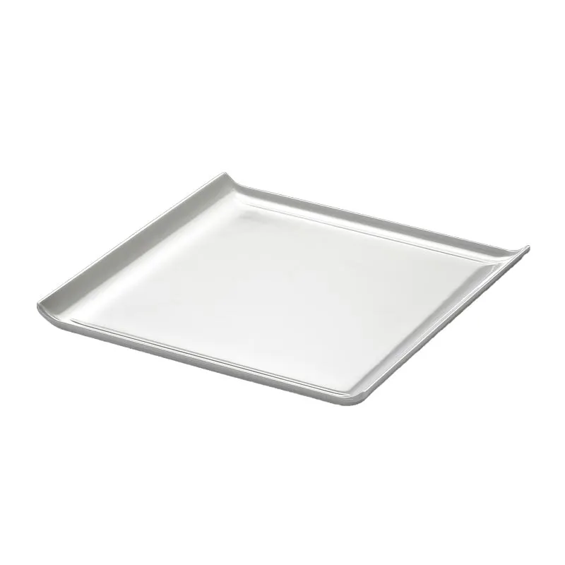 Biradlı BRD-103512 Kare Sunum Tepsisi, Melamin, 30x30x3 cm