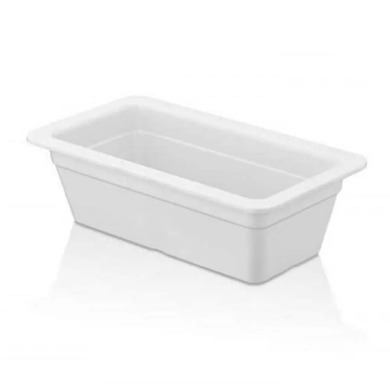 Külsan Thermoset GN 1/3-100 mm Gastronorm Küvet, 2.9 L, Beyaz