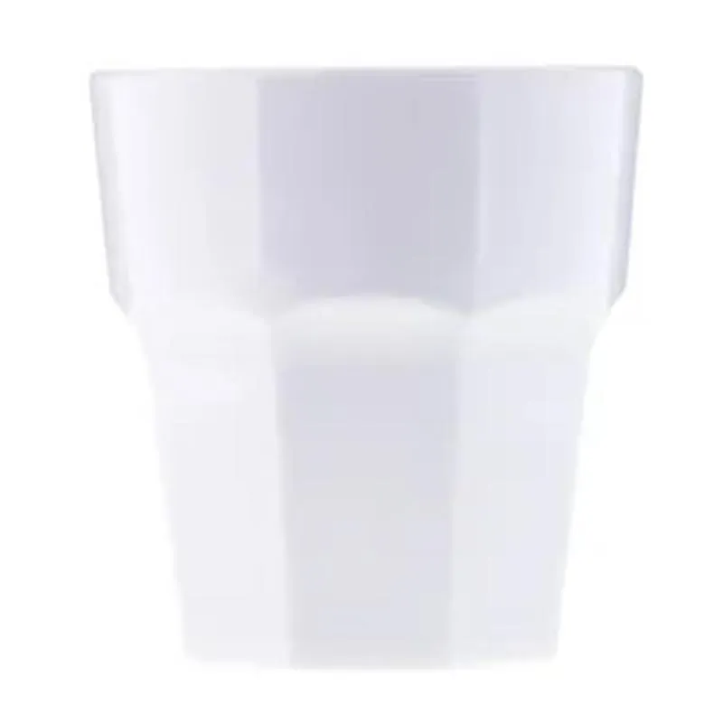 Rubikap Premium Polikarbon Bardak, 200 ml, Beyaz