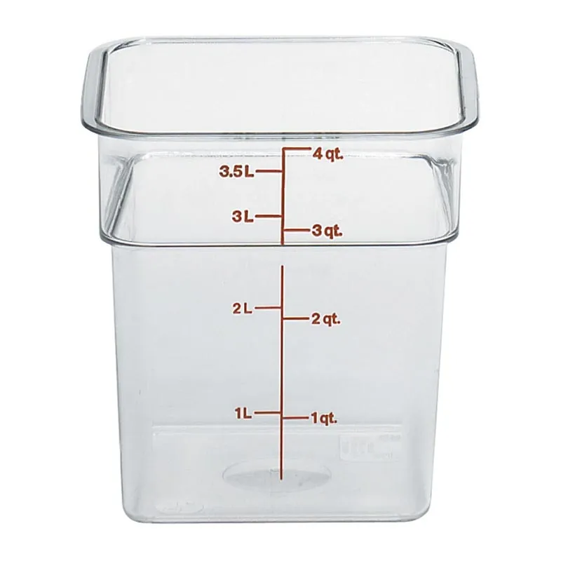 Cambro Camsquare Saklama Kabı, 3.8 L