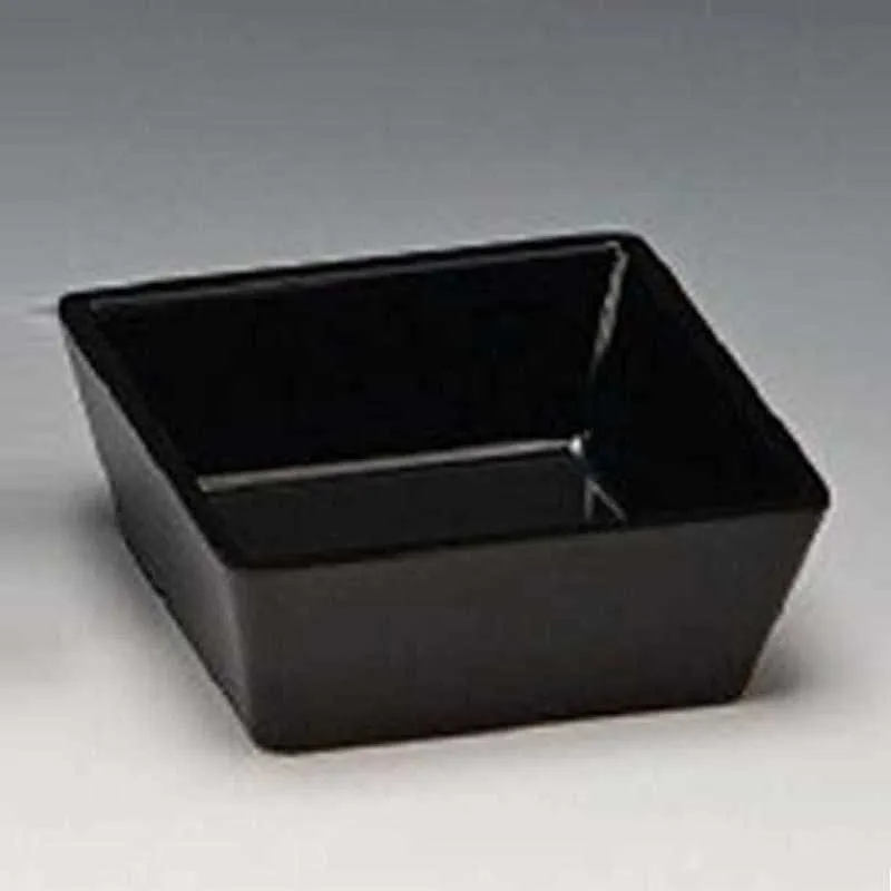 Zicco K-6006 Köşeli Çerezlik, 9x9x3.5 cm, Siyah