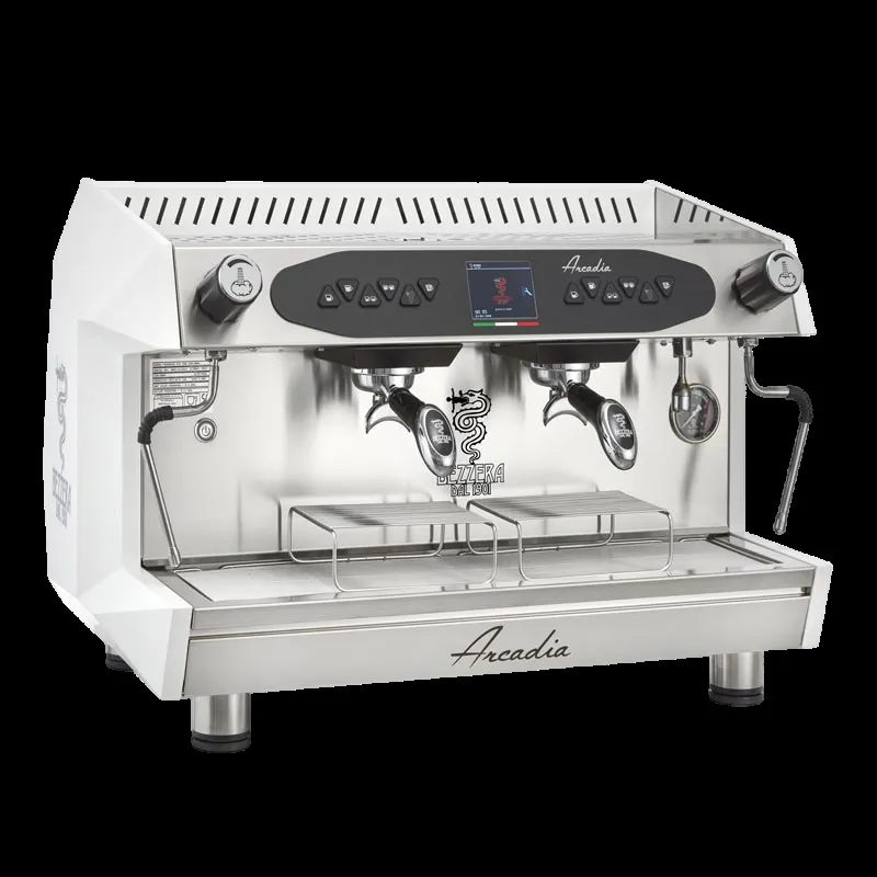 Bezzera Arcadia DE PID Tall Cup Tam Otomatik Espresso Kahve Makinesi, 2 Gruplu, Mat Beyaz