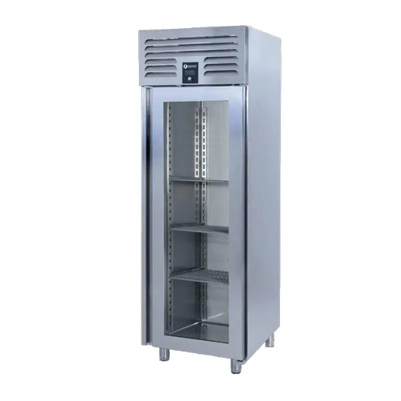 Iceinox VTS 610 CR VG Dik Tip Snack ve GN Buzdolabı, 1 Cam Kapılı