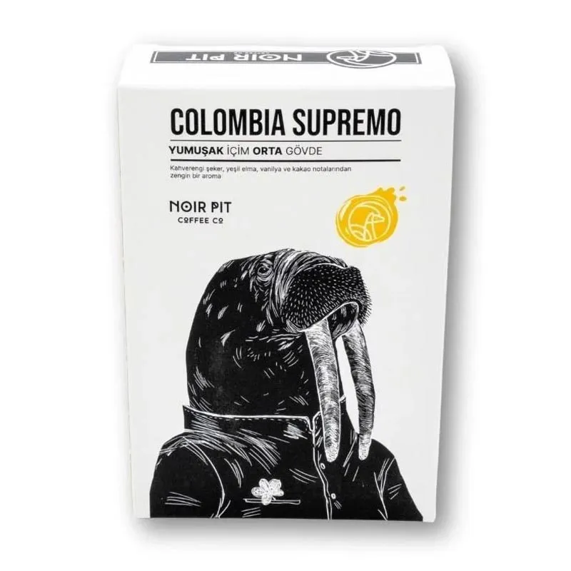 Noir Pit Colombia Çekirdek Kahve, 250 gr