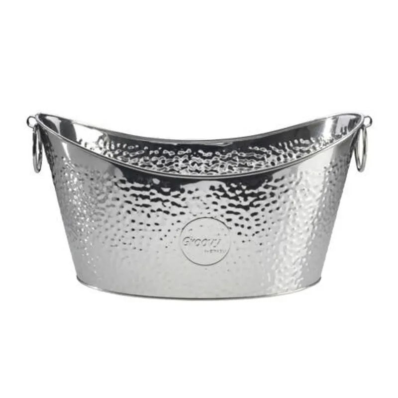 Biradlı Groovy GRV-1005 Çelik Şişe Kovası, 5 L, Parlak