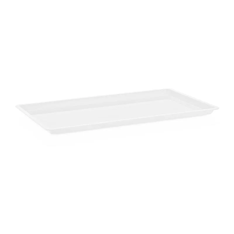 GastroPlast Polikarbonat Fanus Tepsisi, 415x265 mm, Beyaz