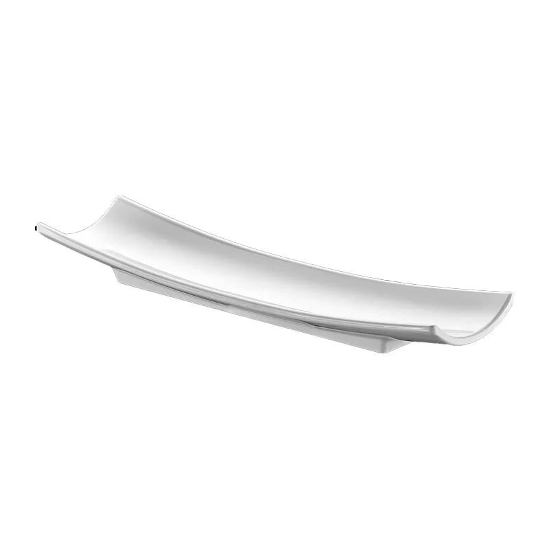 Biradlı BRD-7512 Uzun Melamin Sunum Tabağı, 31x8x2.5 cm