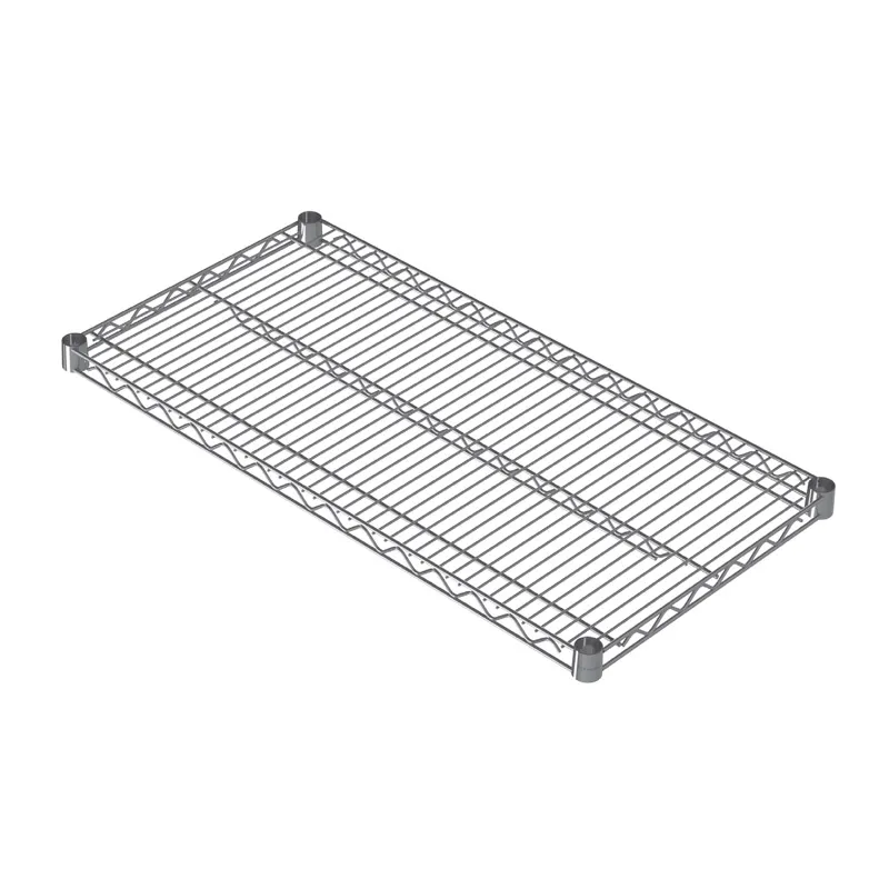 Portashelf Paslanmaz Çelik Tel Raf, 107x46 cm