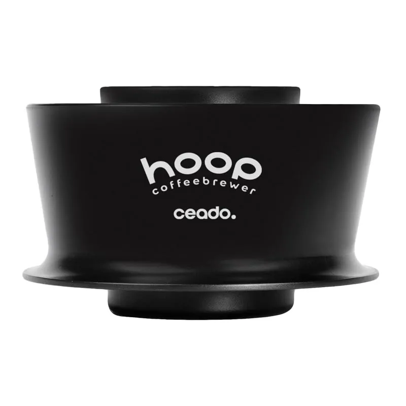 Hoop Coffee Brewer Manuel Kahve Demleme Ekipmanı, Siyah