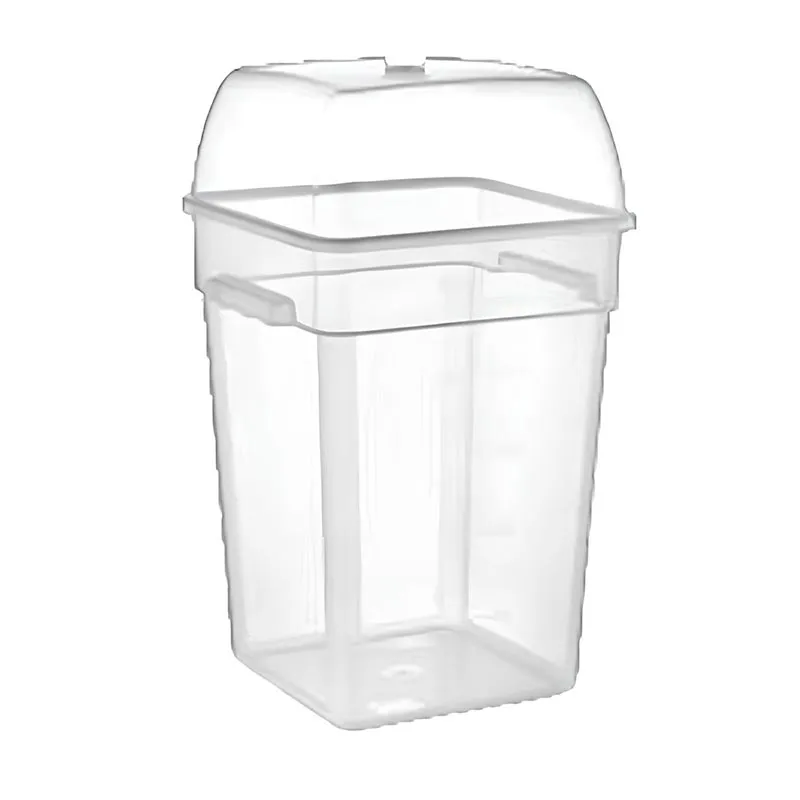 GastroPlast GFPP-18 Şeffaf Polipropilen Fanus, 280x280 mm
