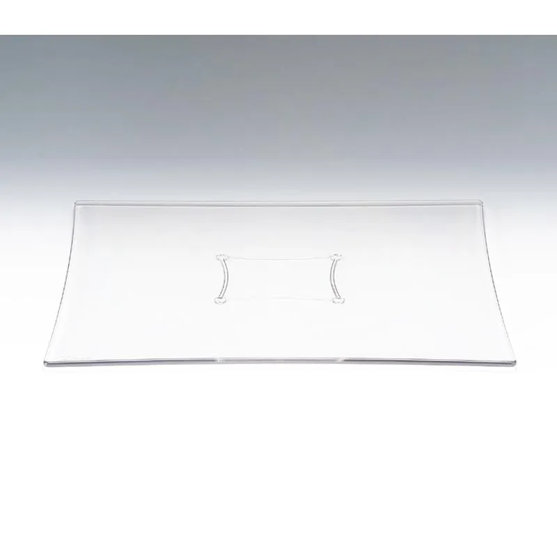 Zicco ZCP-622 Polikarbon Teşhir Tabağı, 20x20 cm, Şeffaf