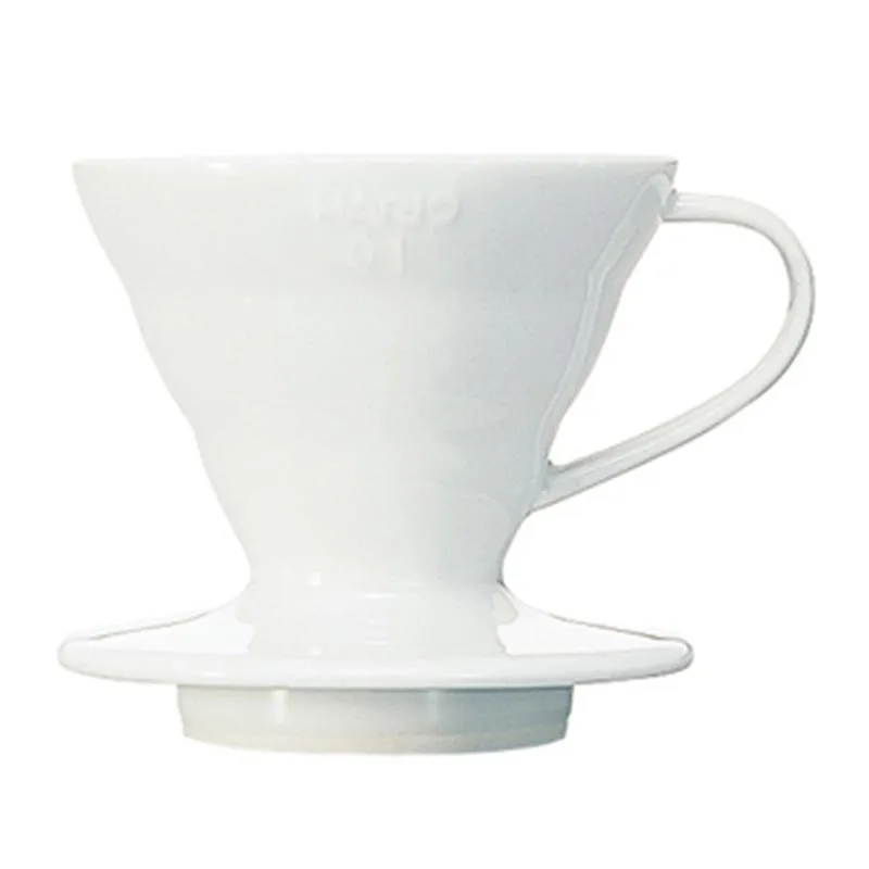 Hario VDC-01W V60 01 Seramik Dripper, Beyaz