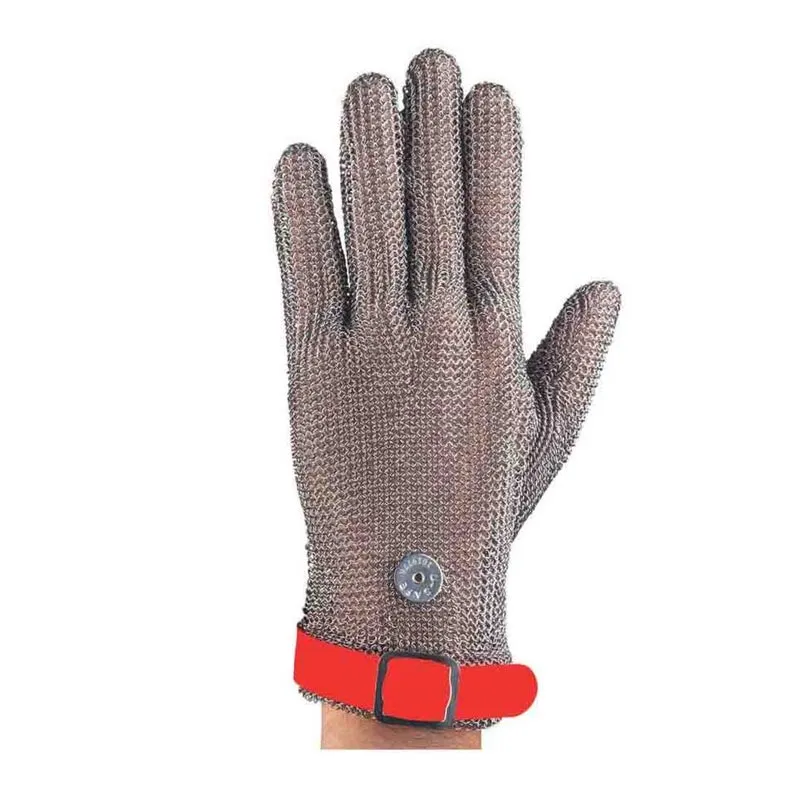 Epinox EL-K2M Çelik Eldiven, Kırmızı (M)