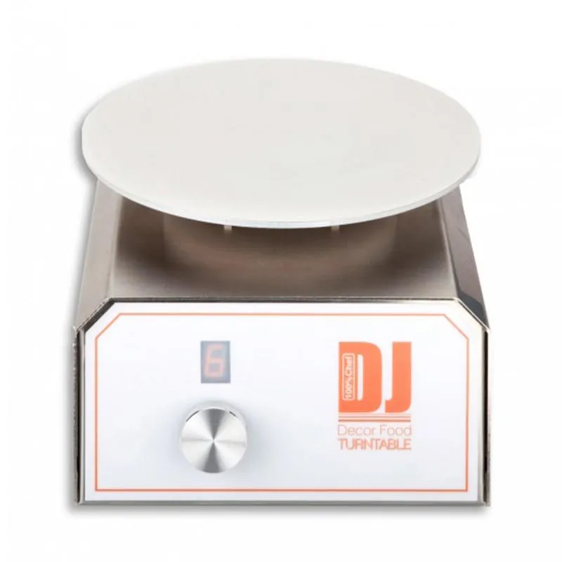 100% Chef DJ Dönen Dekor Masası, 19x21x15 cm