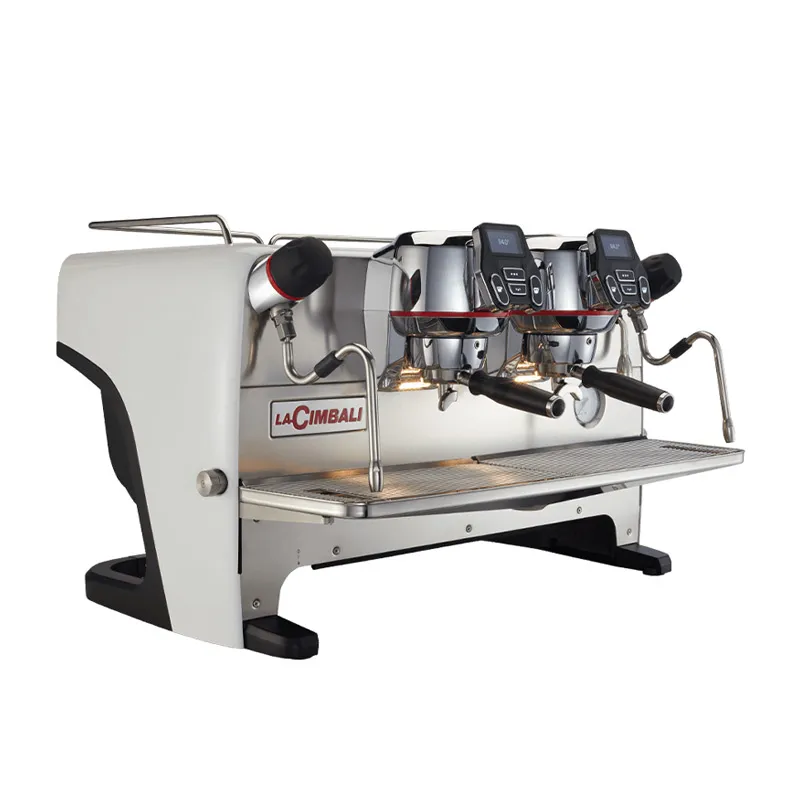 La Cimbali M200 GT1 DT/2 BUTTON Tall Cup Tam Otomatik Espresso Kahve Makinesi, 2 Gruplu, Beyaz