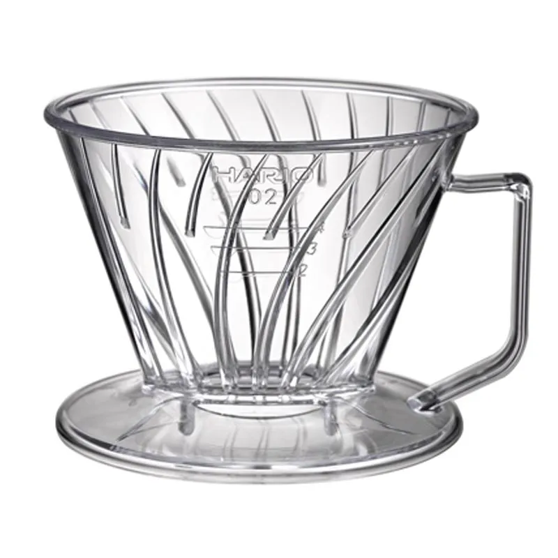 Hario PED-02-T Pegasus 02 Plastik Dripper, Şeffaf