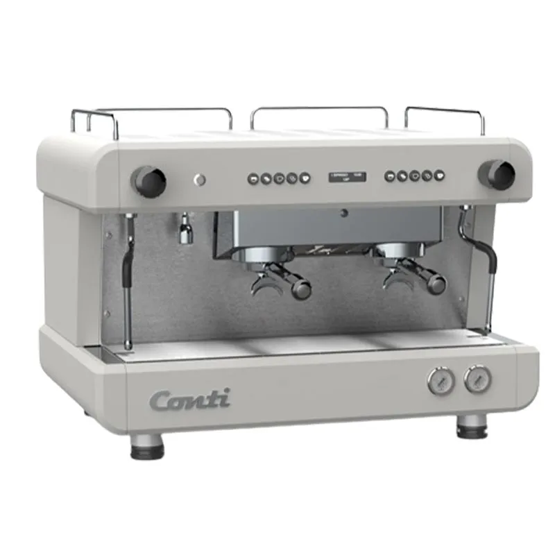 Conti Monaco CC202 Tam Otomatik Espresso Makinesi, 2 Gruplu, Beyaz