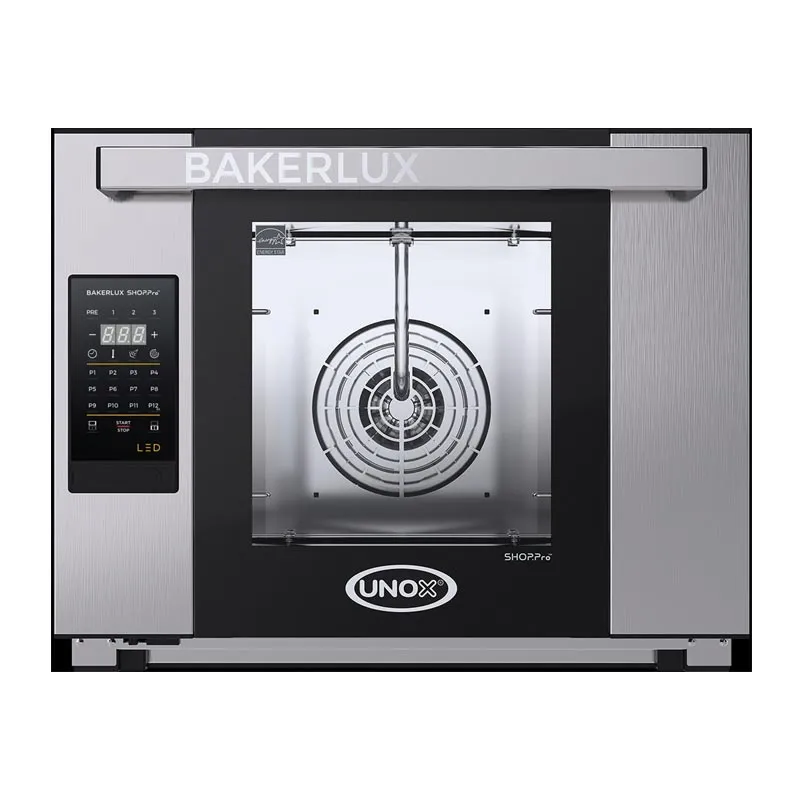 Unox Bakerlux SHOP.Pro XEFR-04HS-ELDV LED Arianna Fırın, 4 Tepsi Kapasiteli, 46x33 cm, Elektrikli