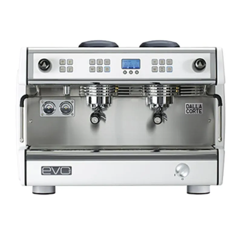 Dalla Corte Evo 2 Espresso Kahve Makinesi, 2 Gruplu, Beyaz