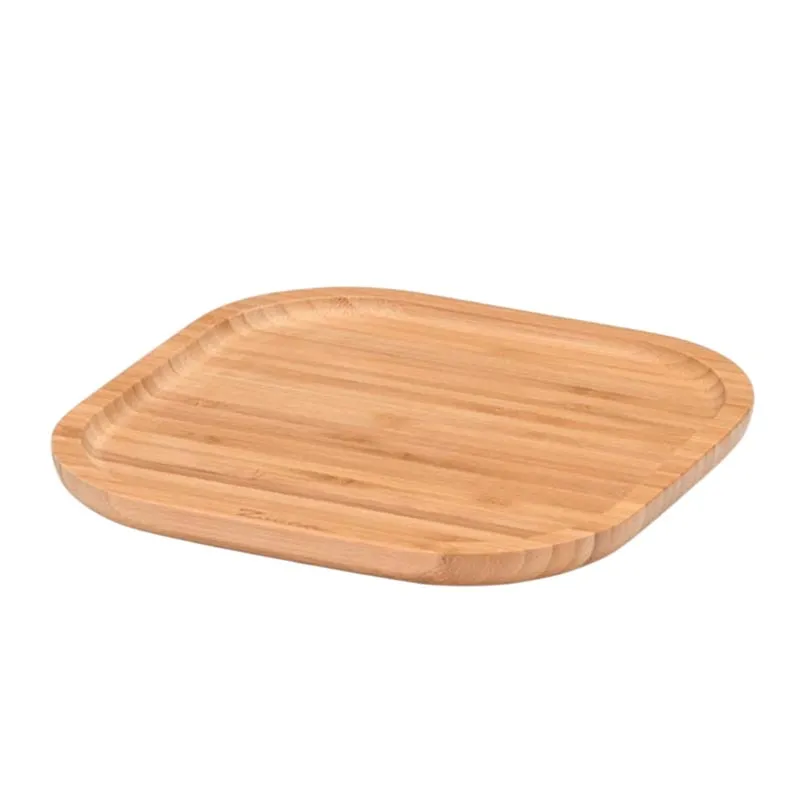Zicco AL-25 Bambu Teşhir Tabağı, 21x21 cm