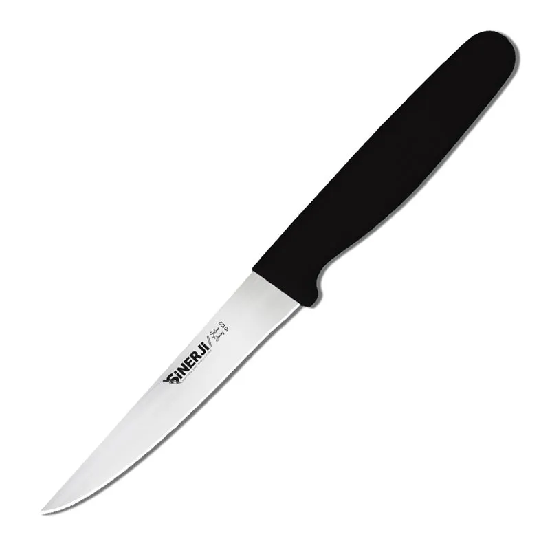 Sinerji Silver Plastik Saplı Lakerda Bıçağı, 25 cm, Siyah