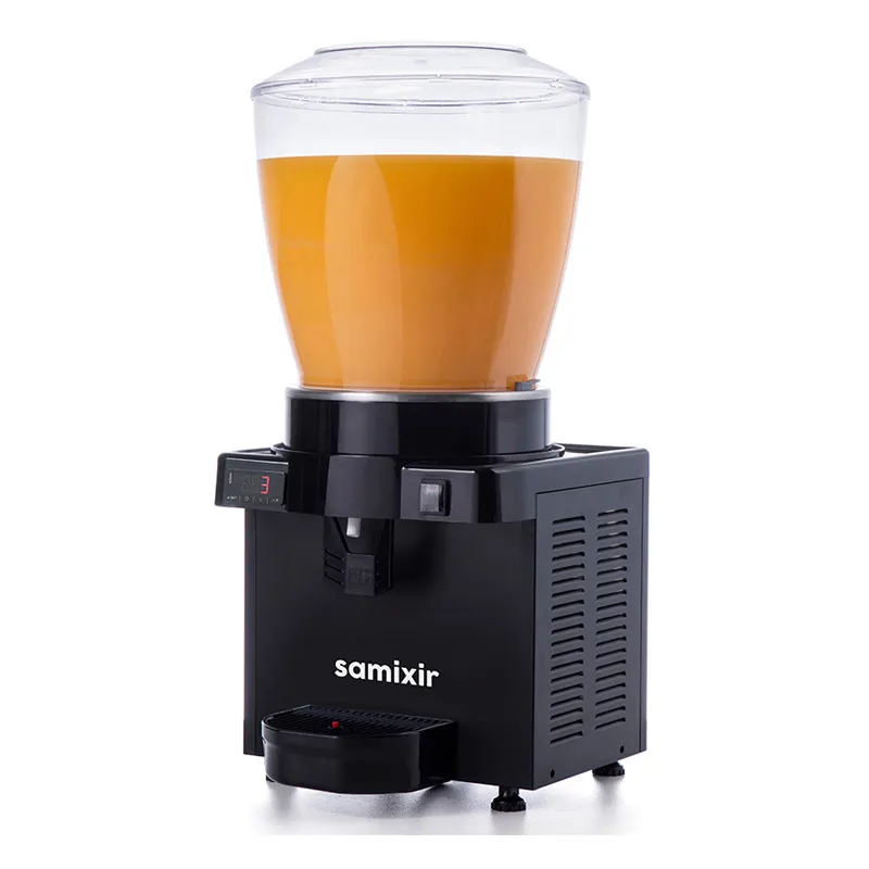 Samixir M22 Panaromik Dijital Soğuk İçecek Dispenseri, 22 L, Siyah